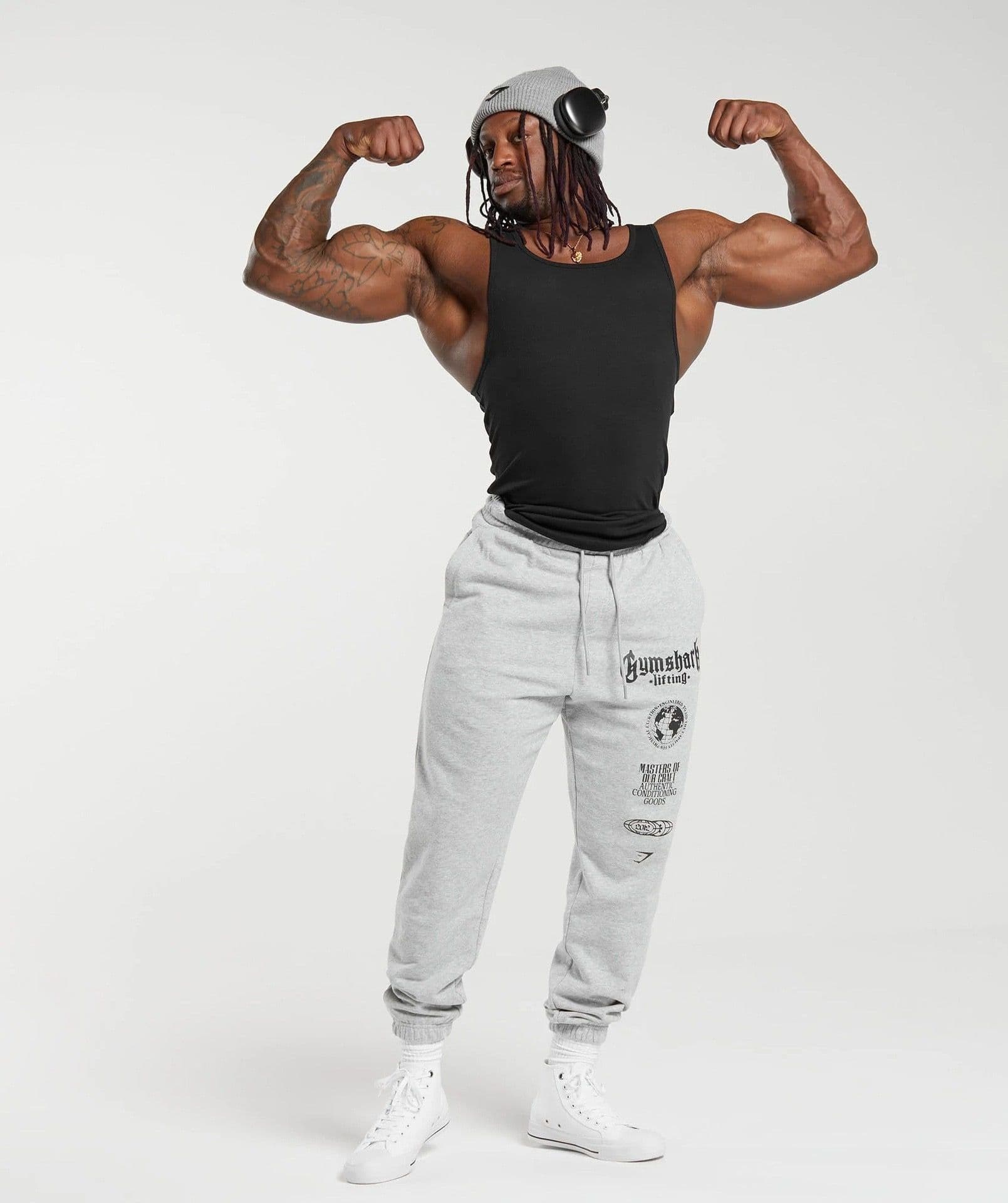 بنطلون رياضي Gymshark جوجر مطبوع